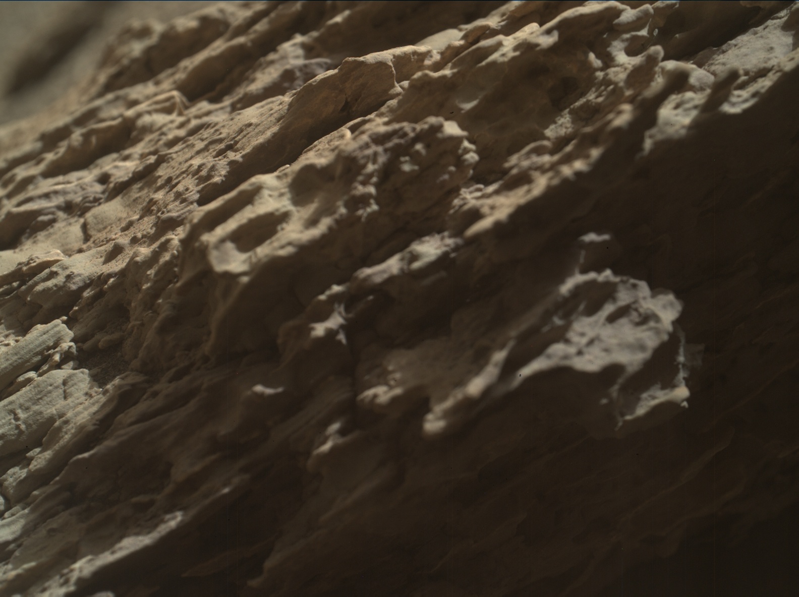 Nasa's Mars rover Curiosity acquired this image using its Mars Hand Lens Imager (MAHLI) on Sol 2608