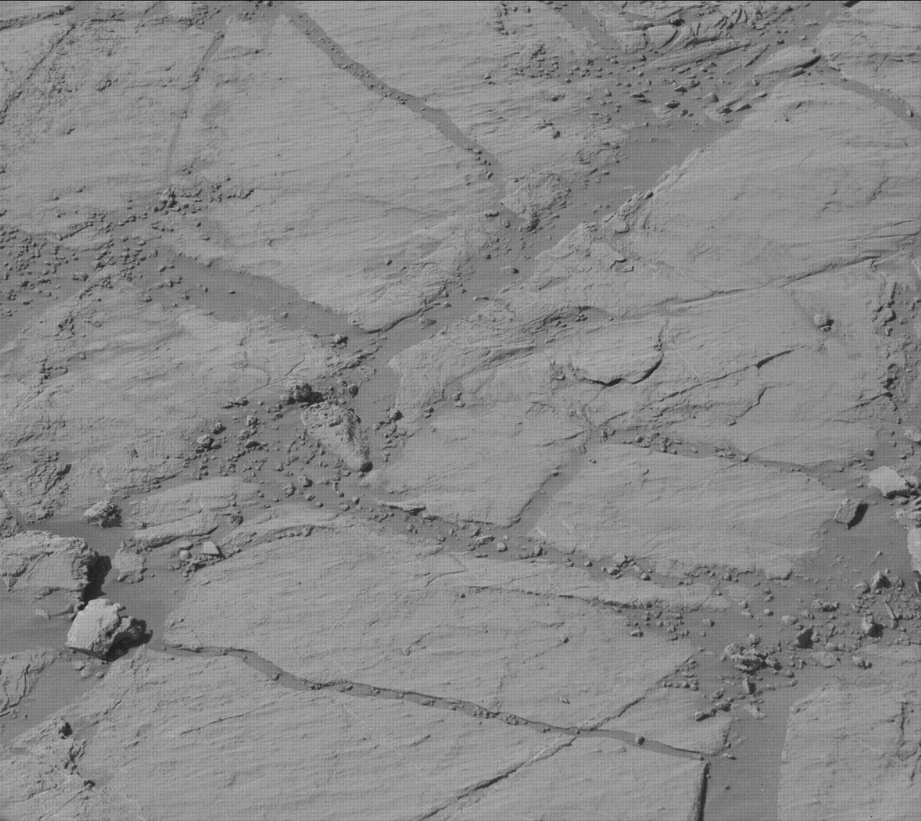 Nasa's Mars rover Curiosity acquired this image using its Mast Camera (Mastcam) on Sol 2613