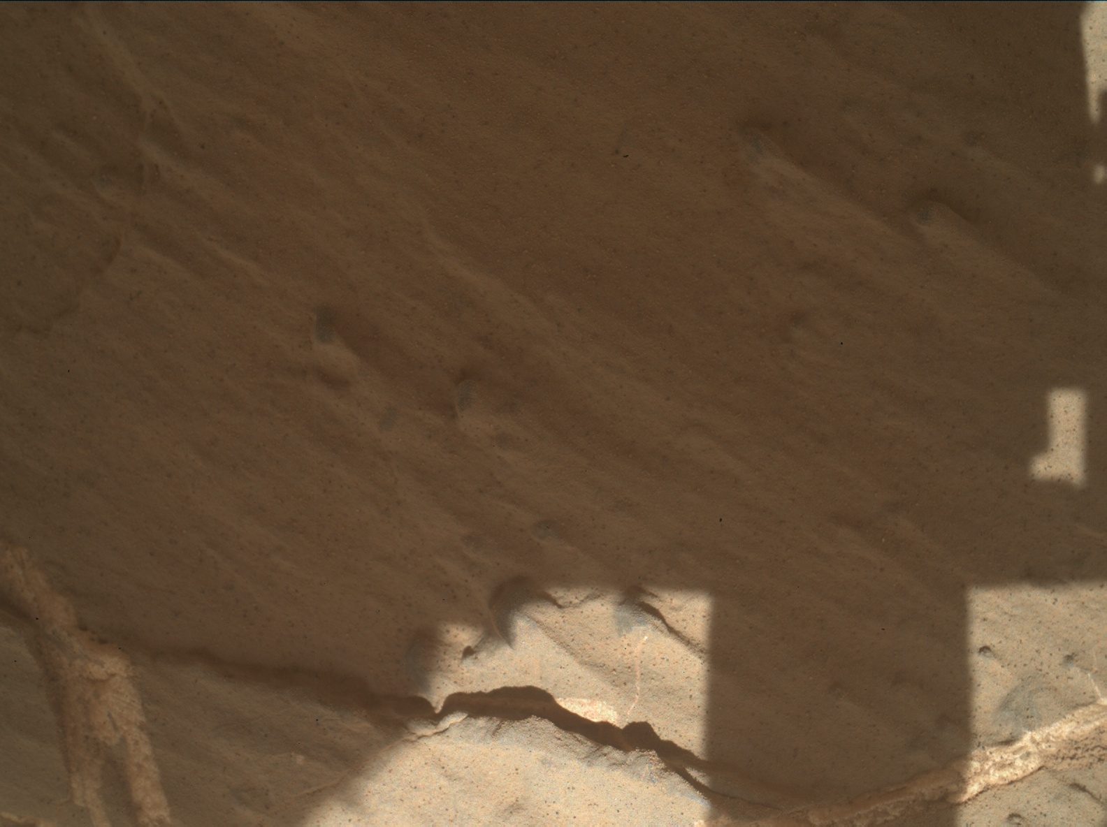 Nasa's Mars rover Curiosity acquired this image using its Mars Hand Lens Imager (MAHLI) on Sol 2613