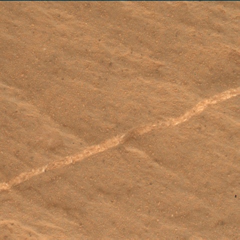 Nasa's Mars rover Curiosity acquired this image using its Mars Hand Lens Imager (MAHLI) on Sol 2616