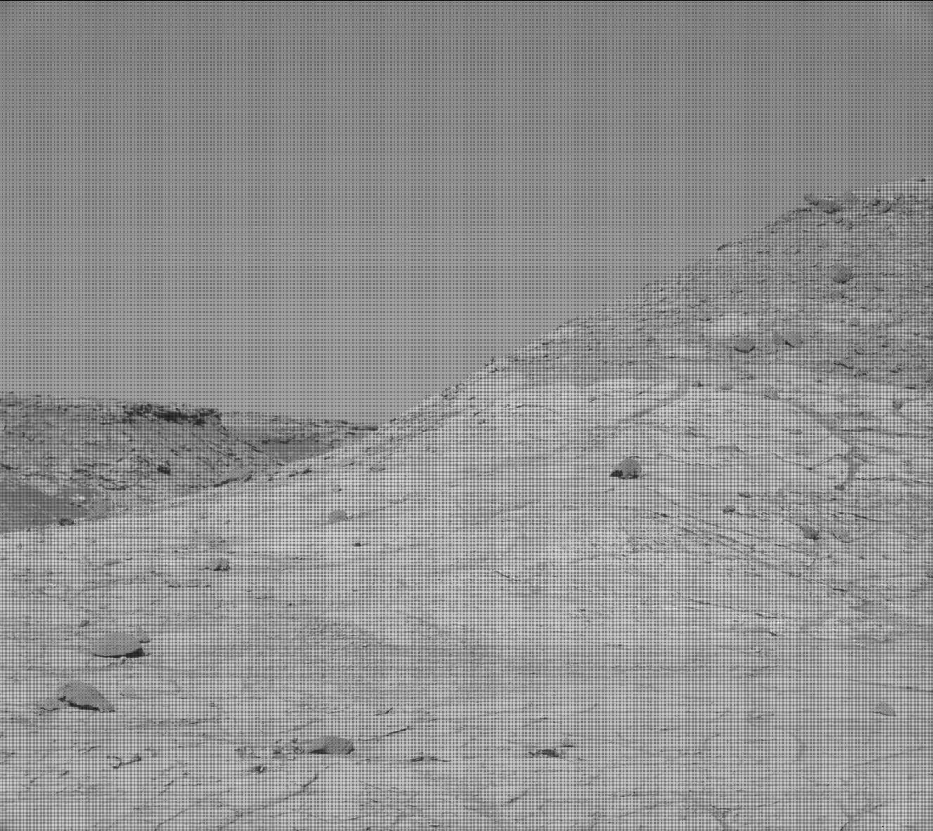 Nasa's Mars rover Curiosity acquired this image using its Mast Camera (Mastcam) on Sol 2617