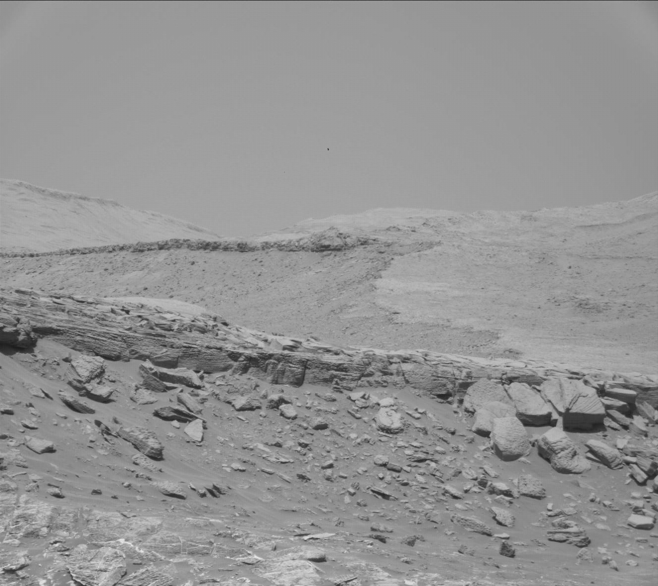 Nasa's Mars rover Curiosity acquired this image using its Mast Camera (Mastcam) on Sol 2618