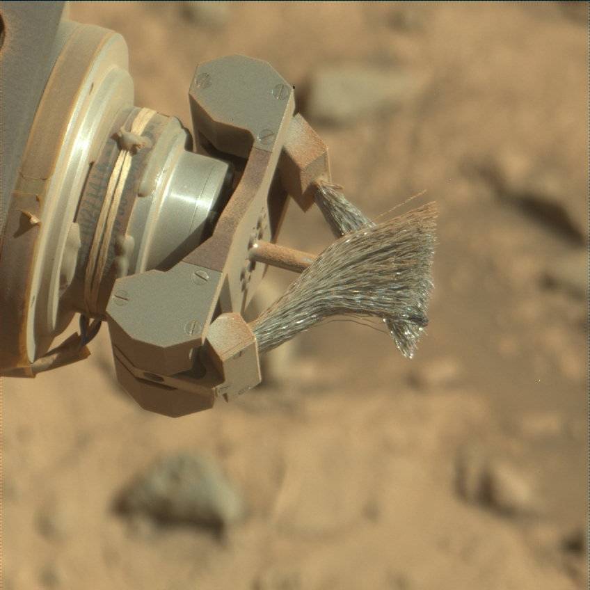 Nasa's Mars rover Curiosity acquired this image using its Mast Camera (Mastcam) on Sol 2631