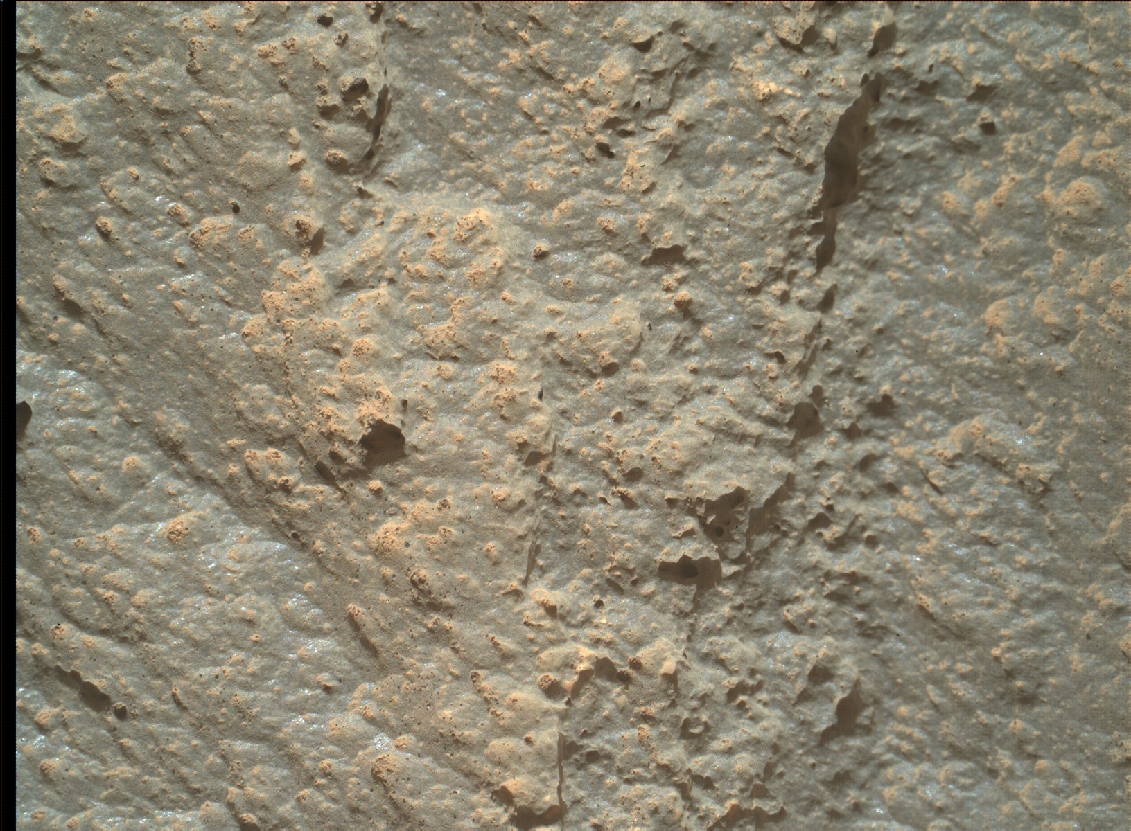 Nasa's Mars rover Curiosity acquired this image using its Mars Hand Lens Imager (MAHLI) on Sol 2632