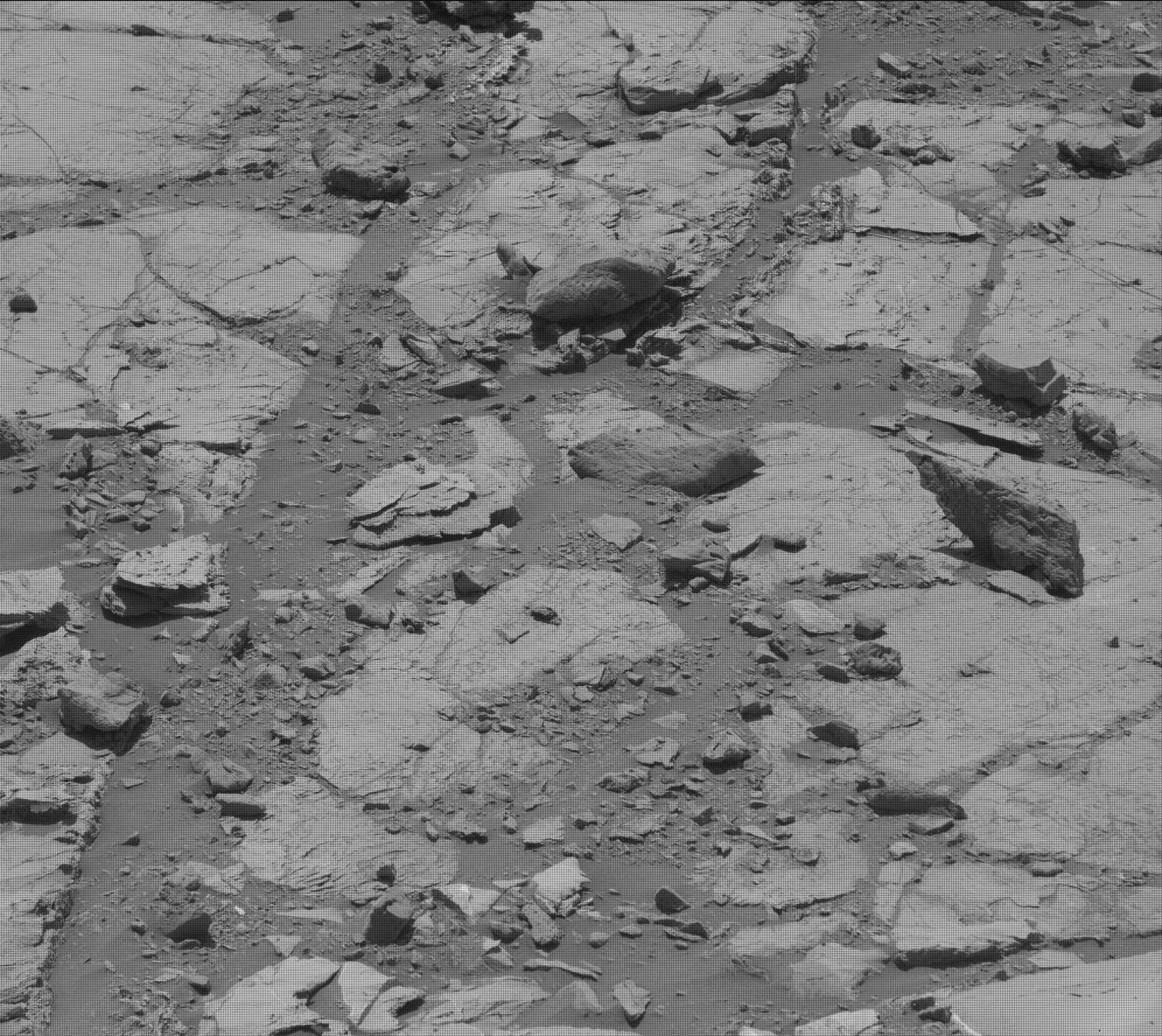 Nasa's Mars rover Curiosity acquired this image using its Mast Camera (Mastcam) on Sol 2633