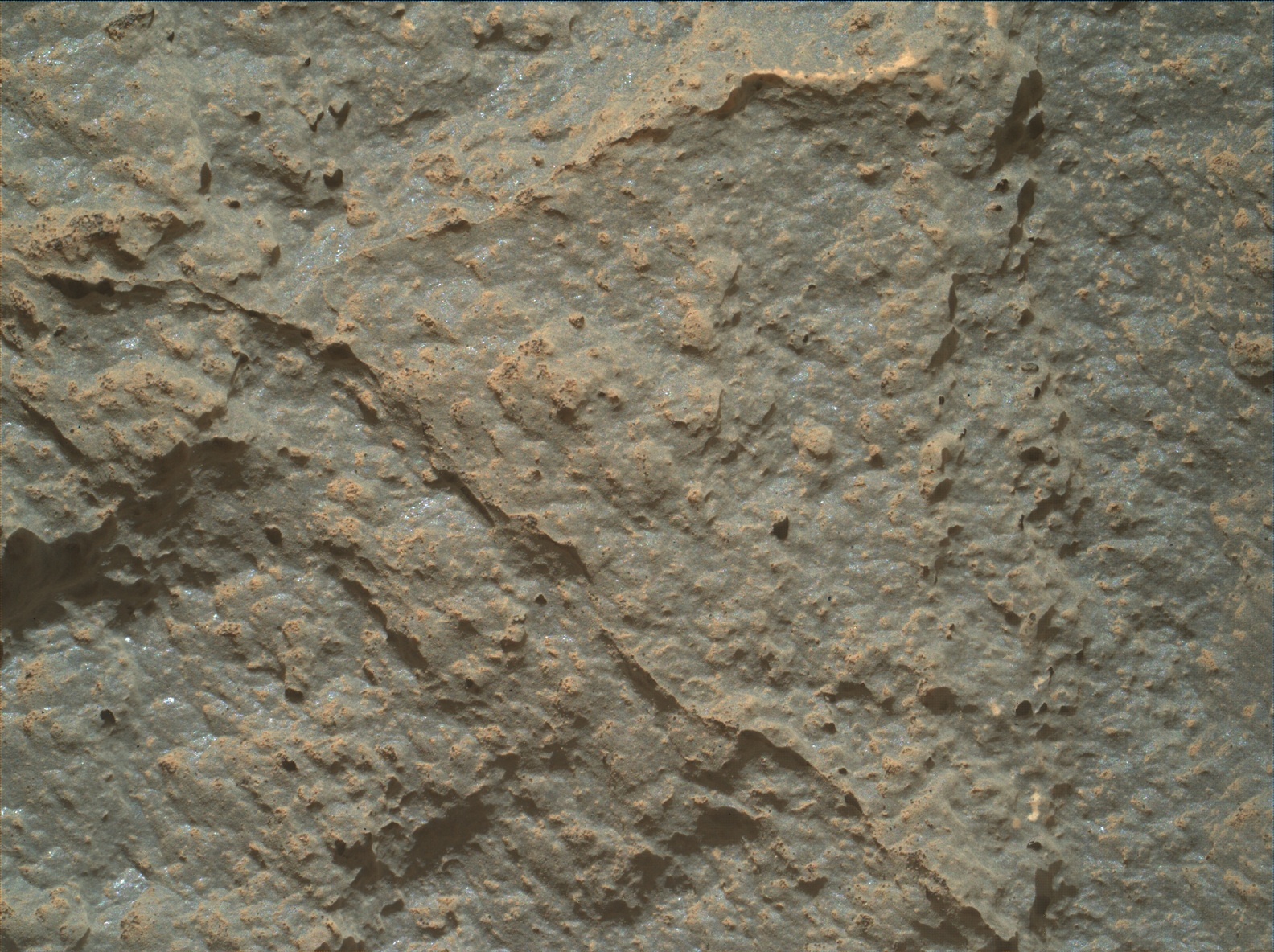 Nasa's Mars rover Curiosity acquired this image using its Mars Hand Lens Imager (MAHLI) on Sol 2633