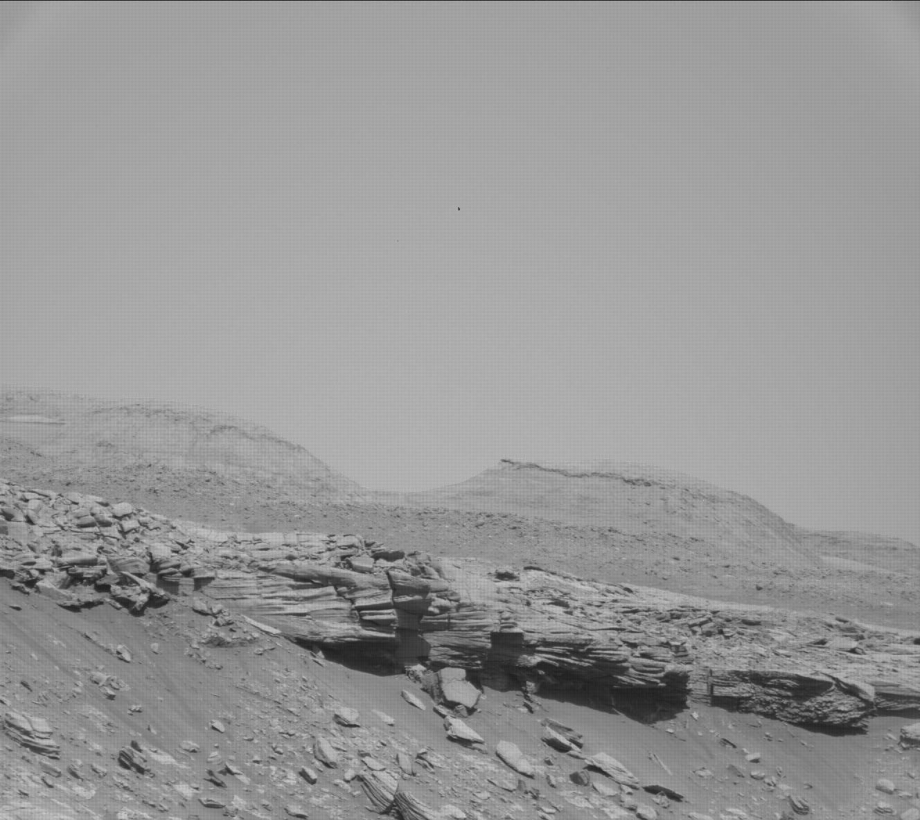 Nasa's Mars rover Curiosity acquired this image using its Mast Camera (Mastcam) on Sol 2635