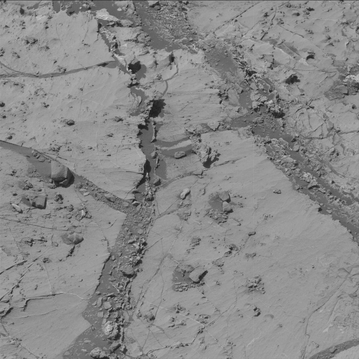 Nasa's Mars rover Curiosity acquired this image using its Mast Camera (Mastcam) on Sol 2639