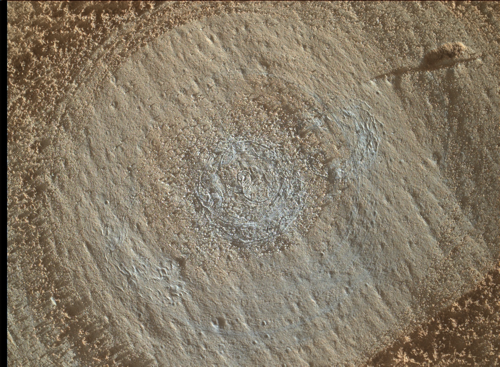 Nasa's Mars rover Curiosity acquired this image using its Mars Hand Lens Imager (MAHLI) on Sol 2640