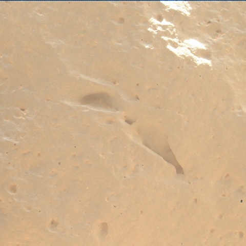 Nasa's Mars rover Curiosity acquired this image using its Mars Hand Lens Imager (MAHLI) on Sol 2642