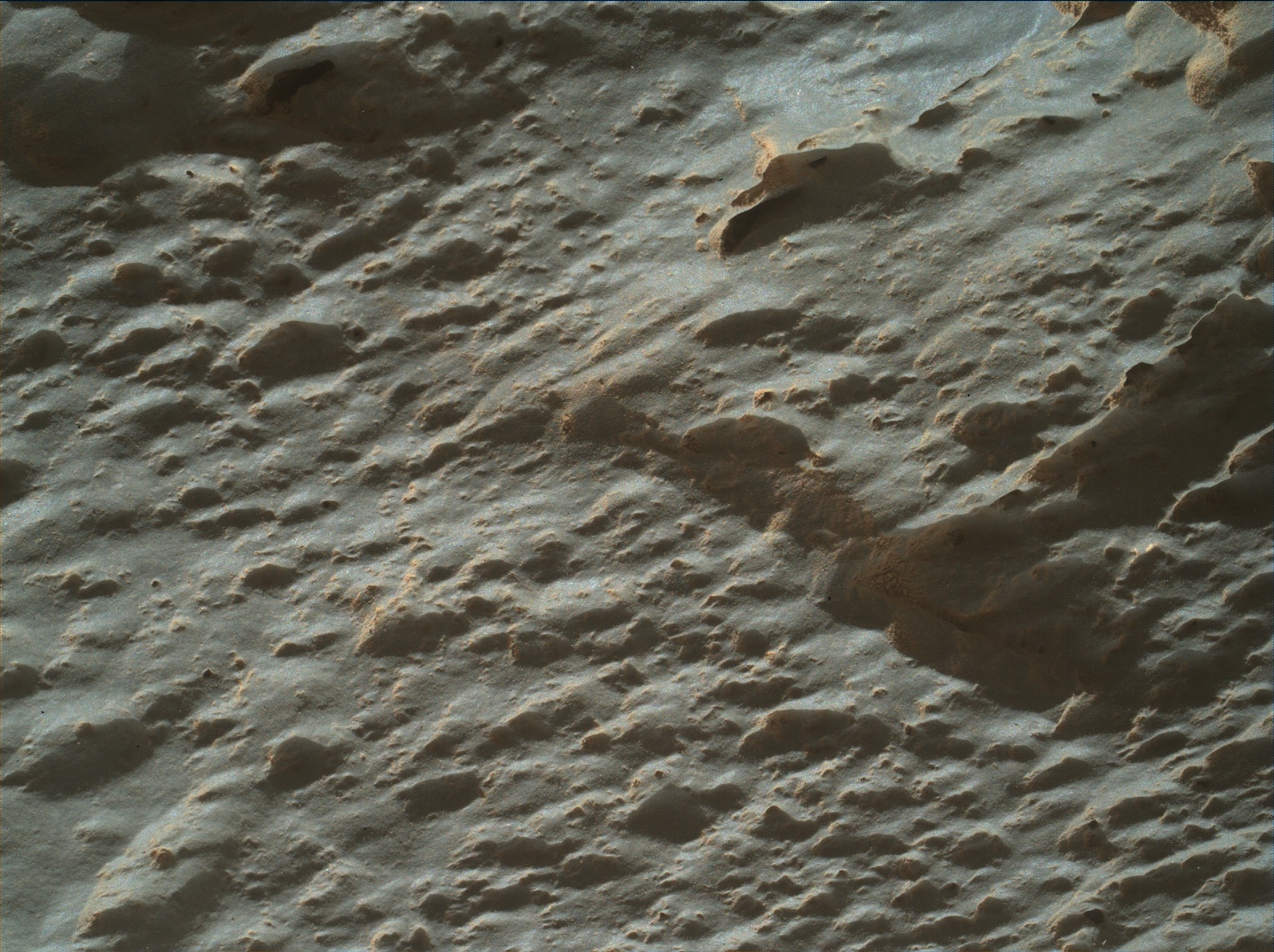 Nasa's Mars rover Curiosity acquired this image using its Mars Hand Lens Imager (MAHLI) on Sol 2643