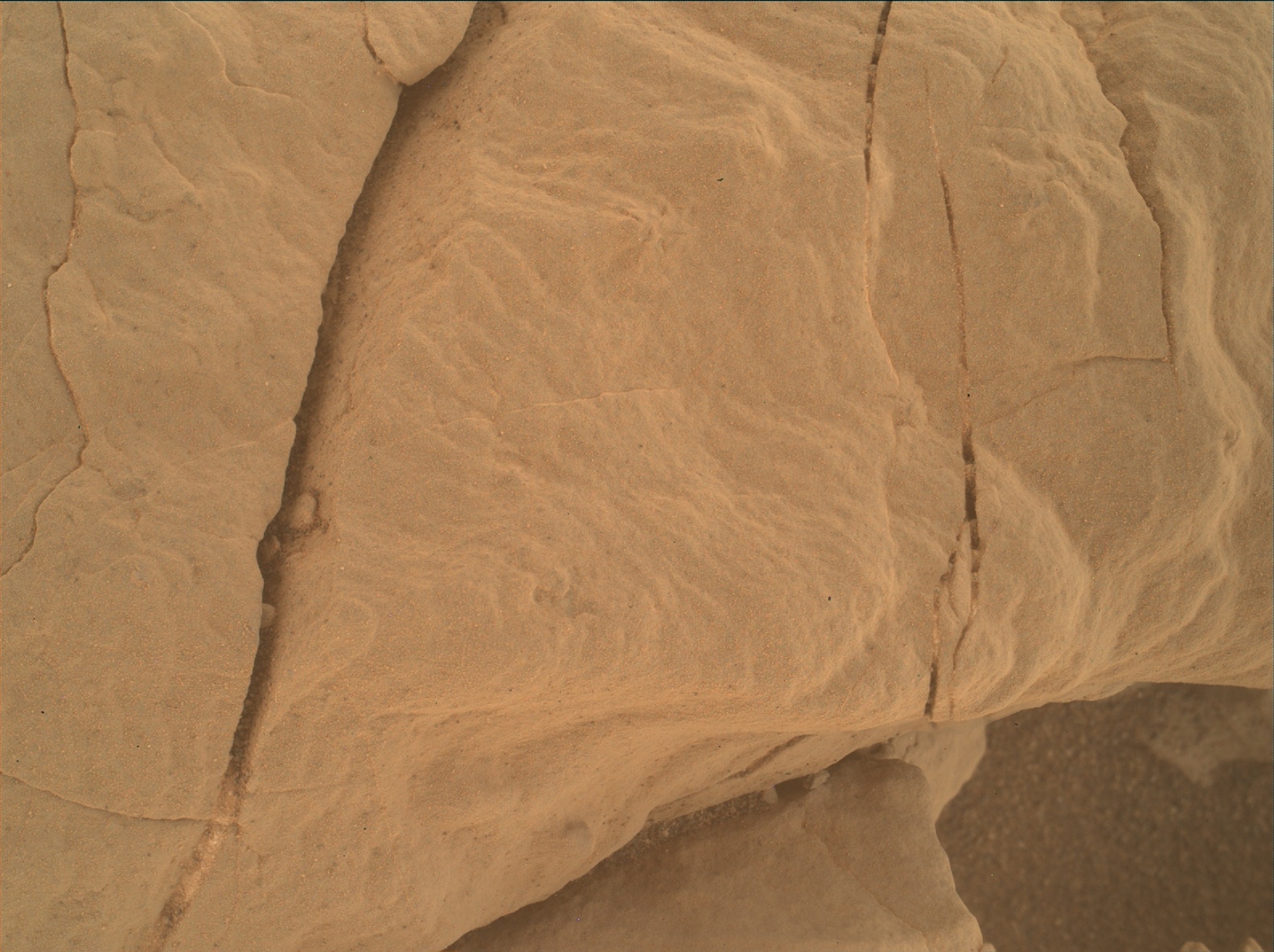 Nasa's Mars rover Curiosity acquired this image using its Mars Hand Lens Imager (MAHLI) on Sol 2647