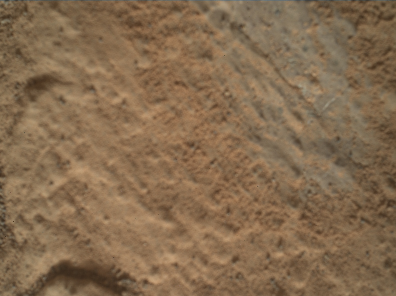 Nasa's Mars rover Curiosity acquired this image using its Mars Hand Lens Imager (MAHLI) on Sol 2656