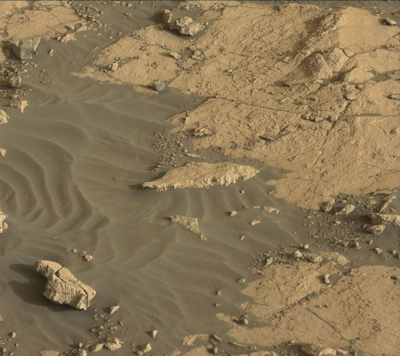 Nasa's Mars rover Curiosity acquired this image using its Mast Camera (Mastcam) on Sol 2657