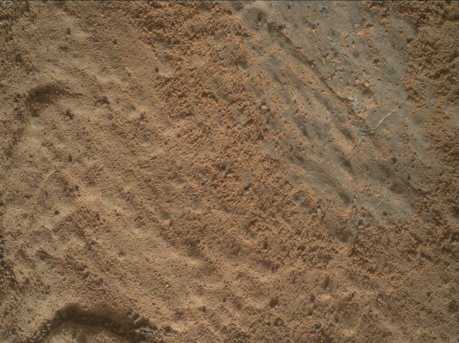 Nasa's Mars rover Curiosity acquired this image using its Mars Hand Lens Imager (MAHLI) on Sol 2657