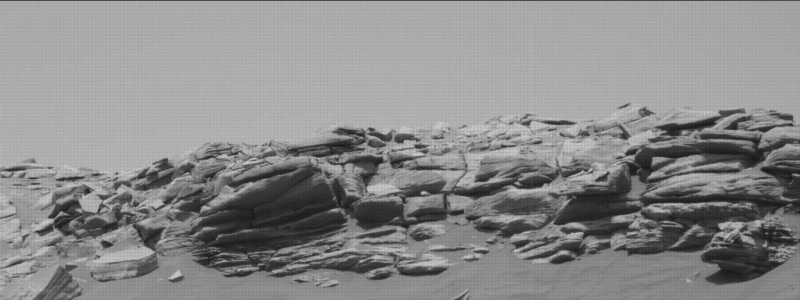 Nasa's Mars rover Curiosity acquired this image using its Mast Camera (Mastcam) on Sol 2661