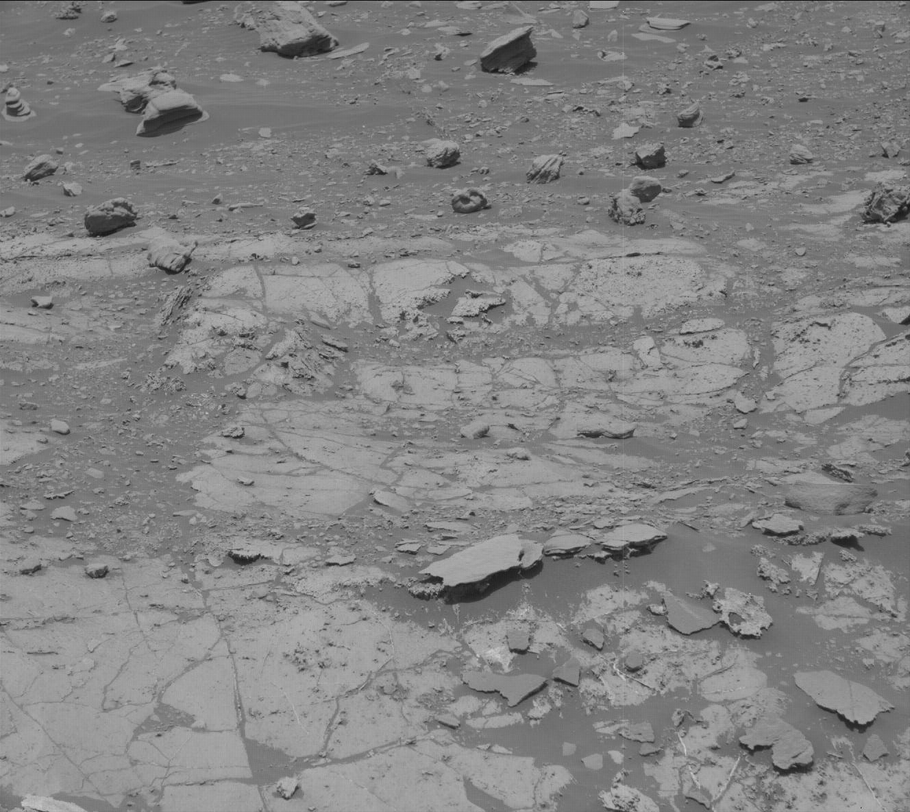 Nasa's Mars rover Curiosity acquired this image using its Mast Camera (Mastcam) on Sol 2661