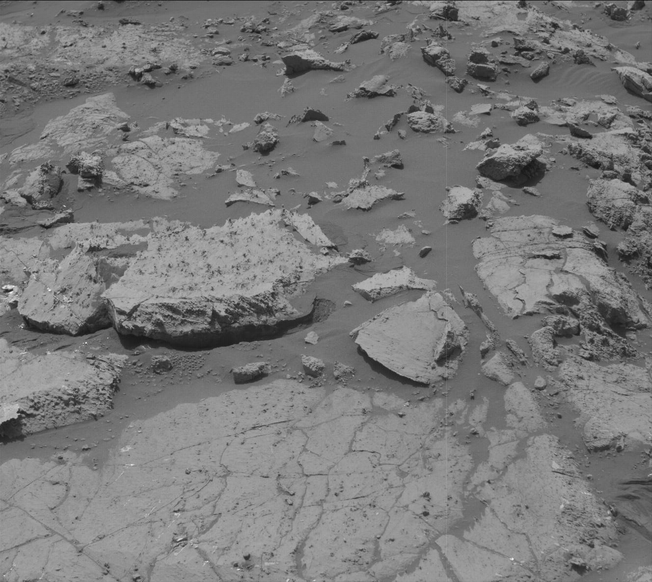 Nasa's Mars rover Curiosity acquired this image using its Mast Camera (Mastcam) on Sol 2664