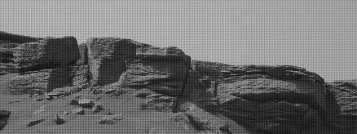 Nasa's Mars rover Curiosity acquired this image using its Mast Camera (Mastcam) on Sol 2665