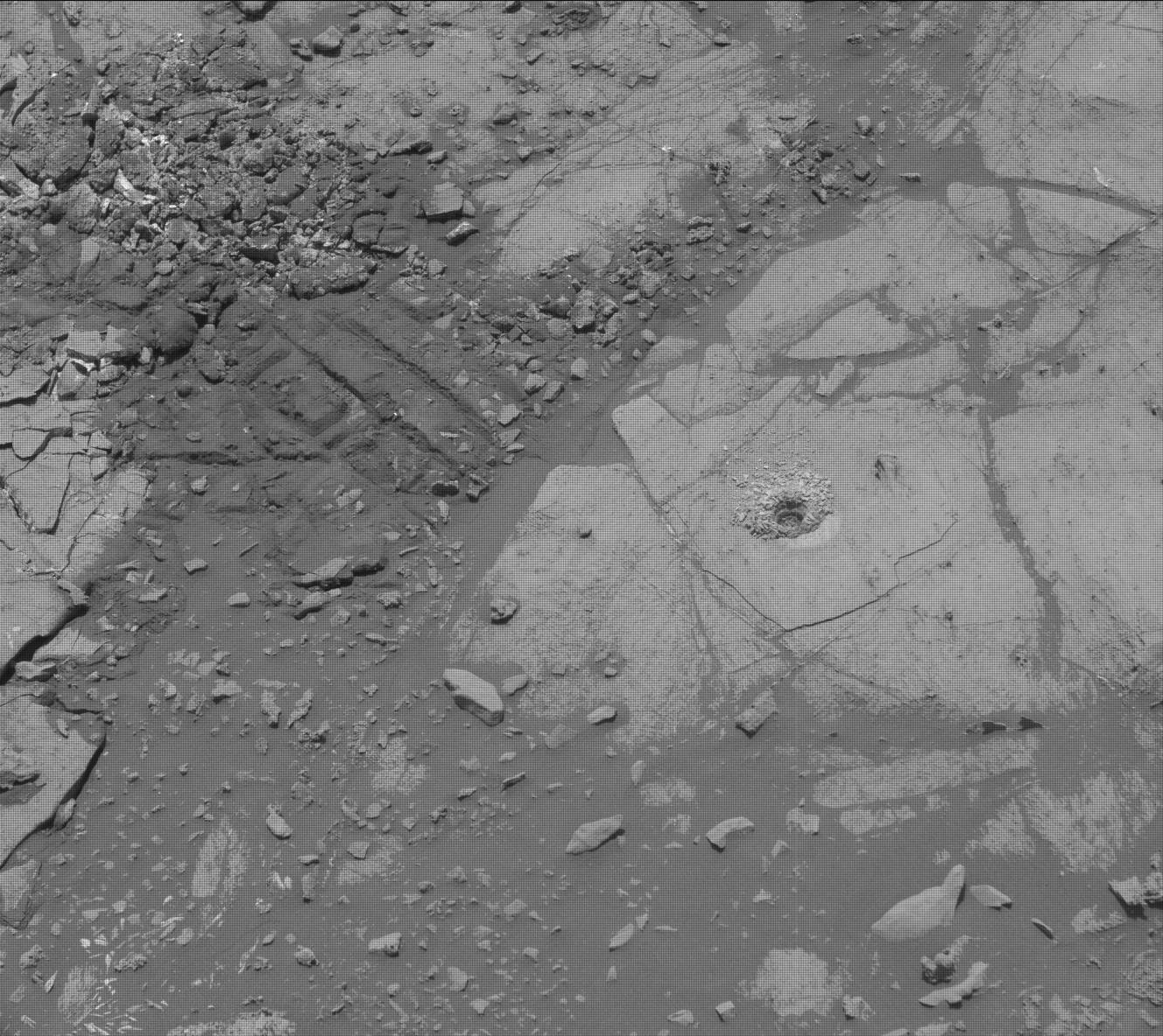 Nasa's Mars rover Curiosity acquired this image using its Mast Camera (Mastcam) on Sol 2668