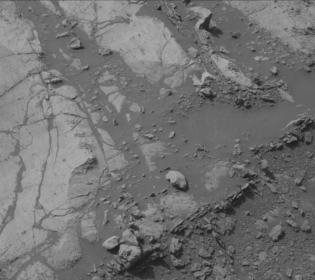 Nasa's Mars rover Curiosity acquired this image using its Mast Camera (Mastcam) on Sol 2669
