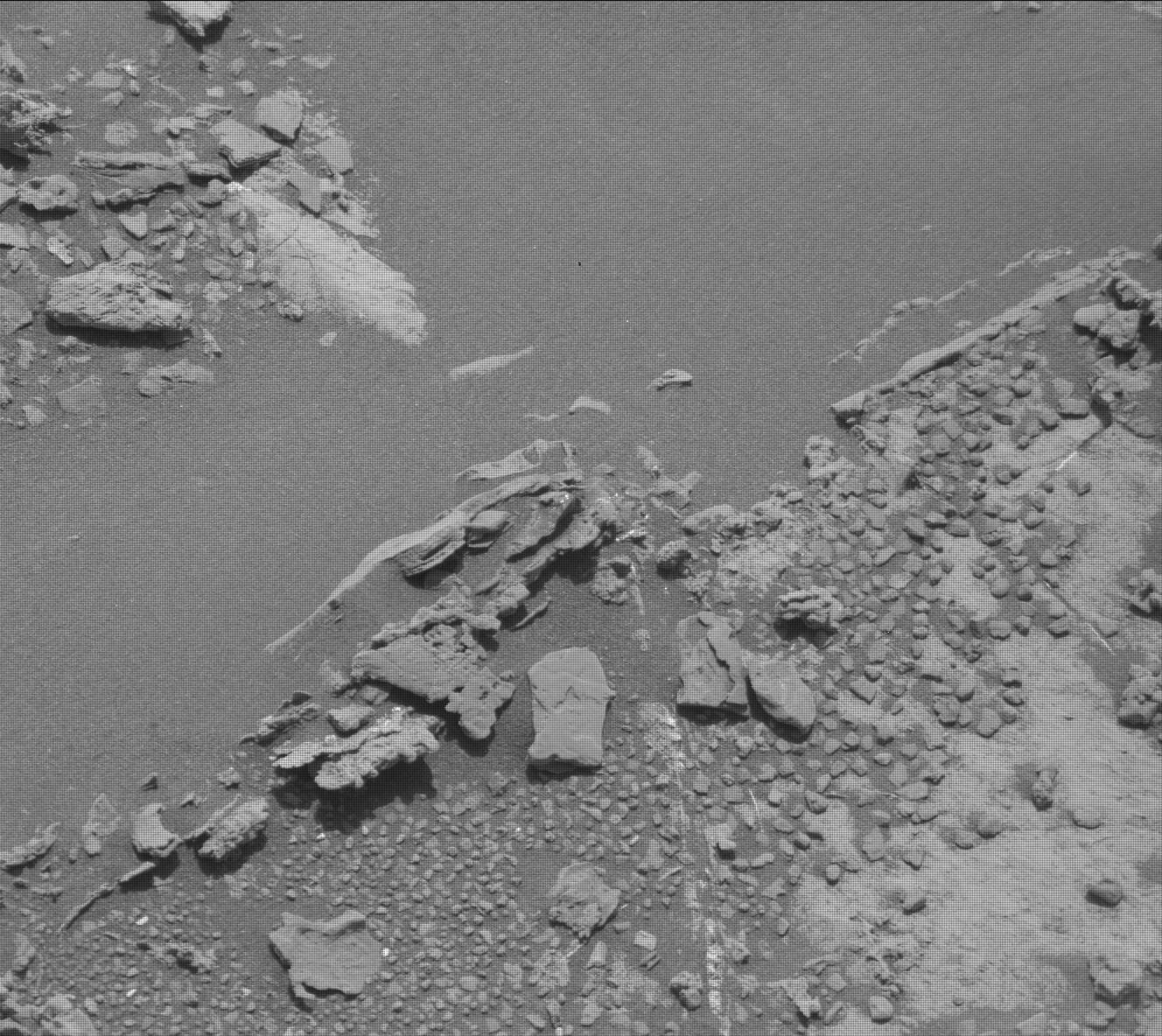 Nasa's Mars rover Curiosity acquired this image using its Mast Camera (Mastcam) on Sol 2670
