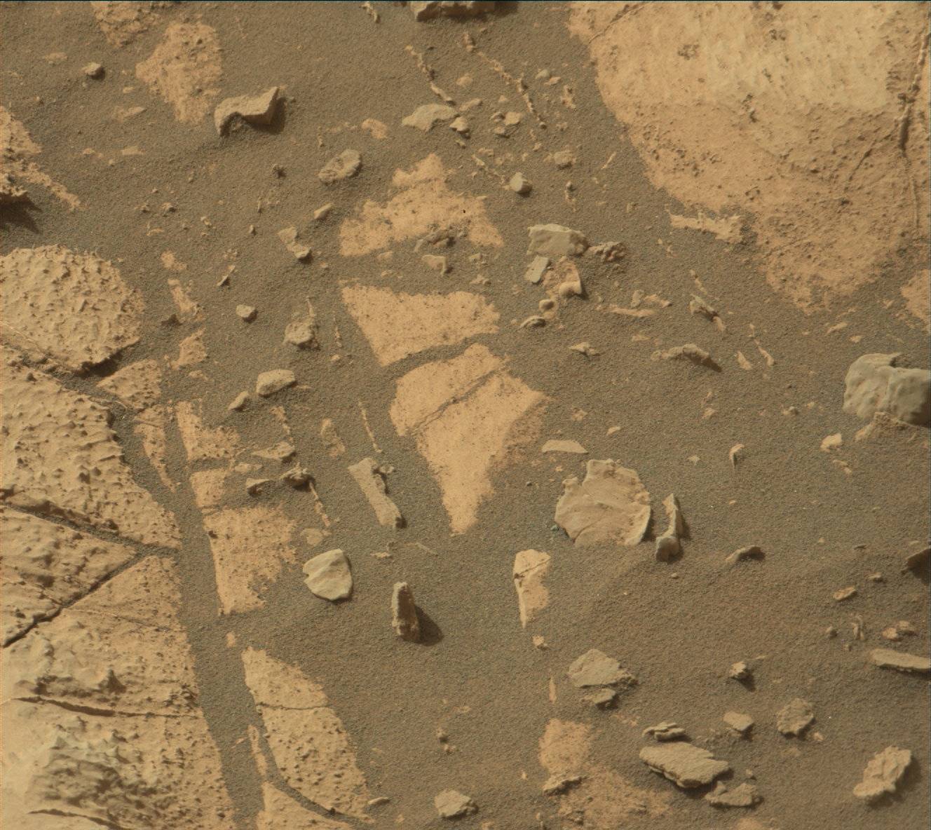 Nasa's Mars rover Curiosity acquired this image using its Mast Camera (Mastcam) on Sol 2683
