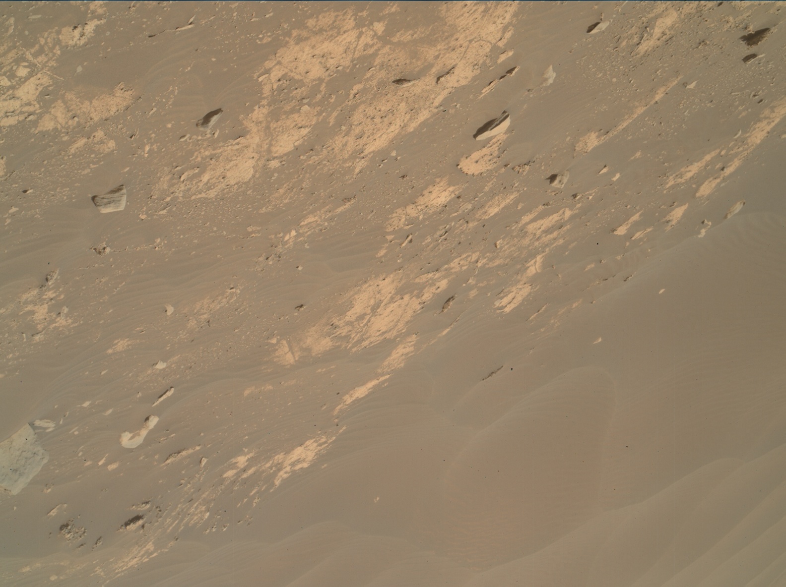Nasa's Mars rover Curiosity acquired this image using its Mars Hand Lens Imager (MAHLI) on Sol 2687