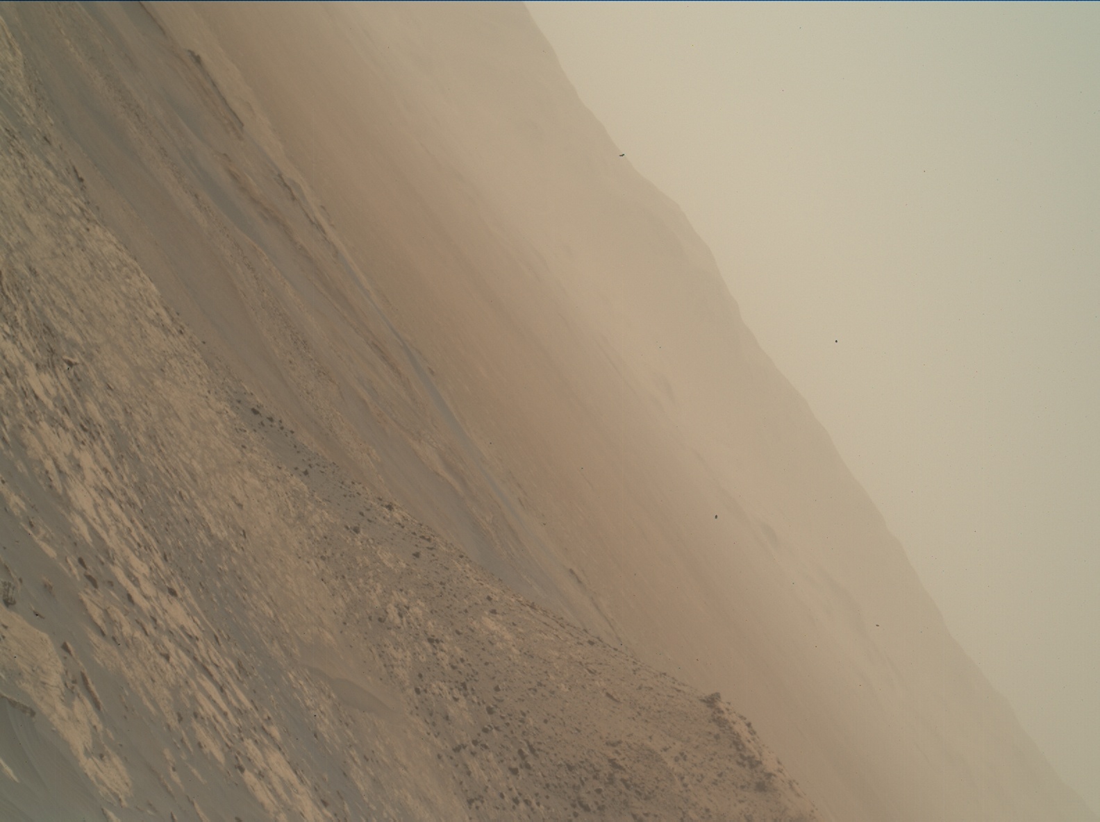 Nasa's Mars rover Curiosity acquired this image using its Mars Hand Lens Imager (MAHLI) on Sol 2687