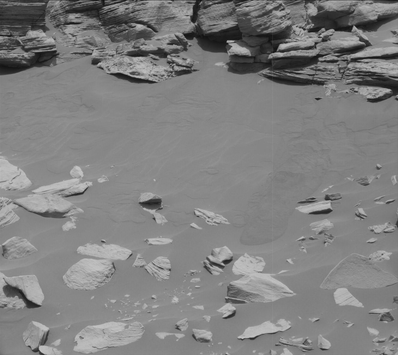 Nasa's Mars rover Curiosity acquired this image using its Mast Camera (Mastcam) on Sol 2688
