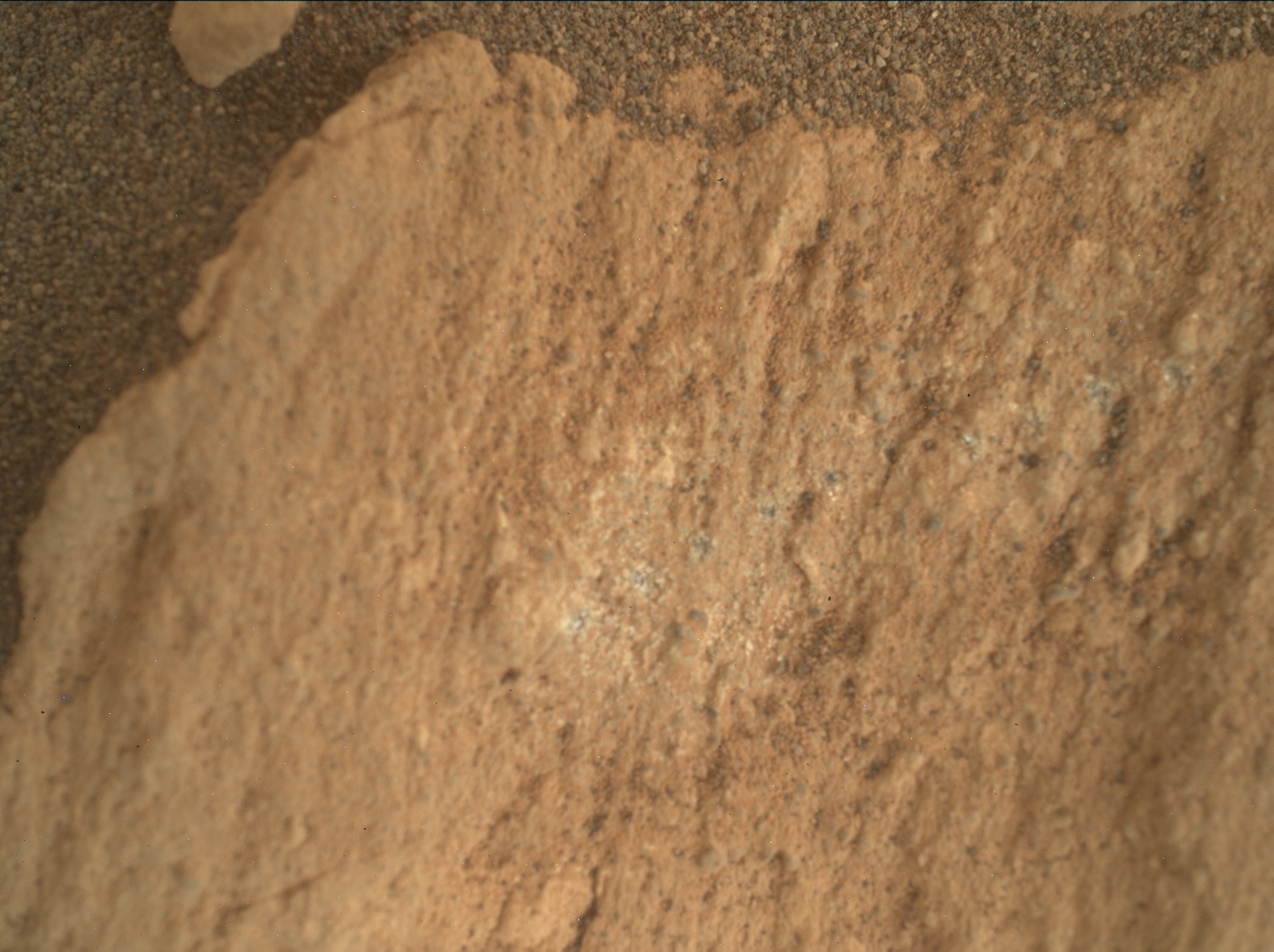 Nasa's Mars rover Curiosity acquired this image using its Mars Hand Lens Imager (MAHLI) on Sol 2694