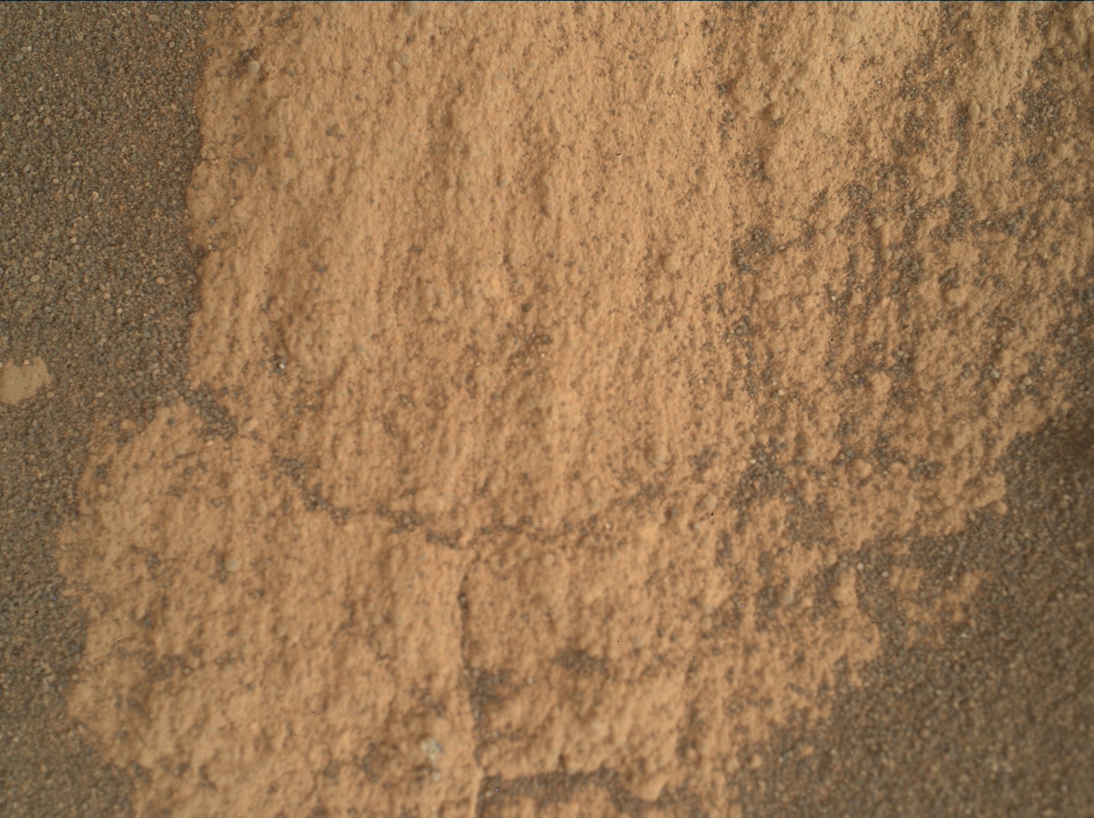 Nasa's Mars rover Curiosity acquired this image using its Mars Hand Lens Imager (MAHLI) on Sol 2694
