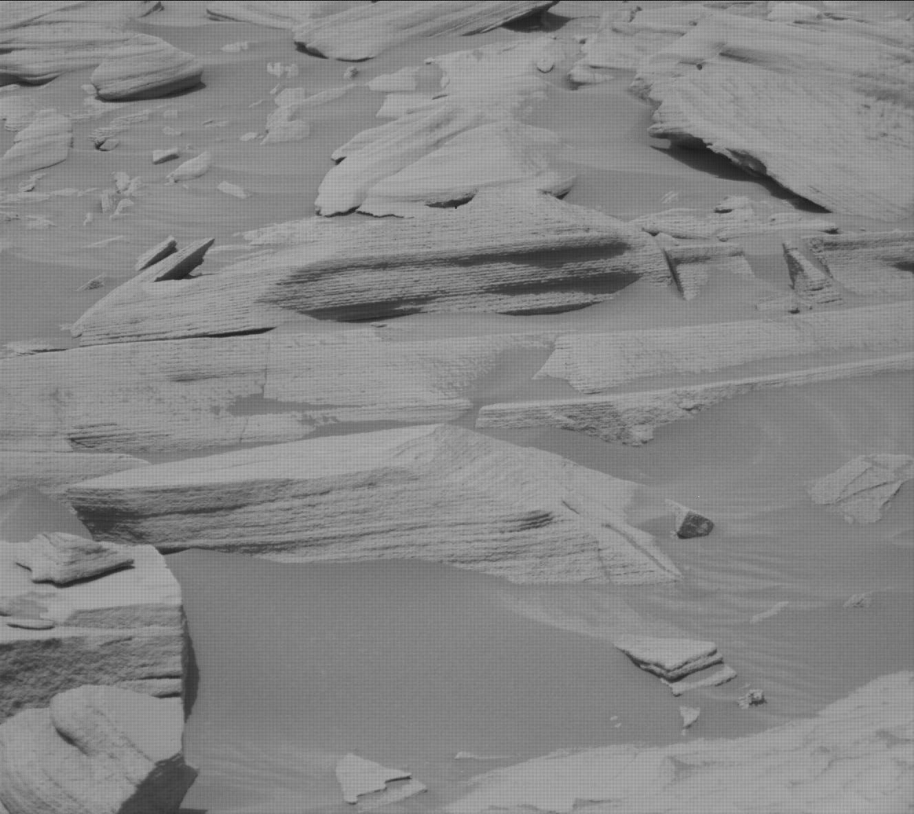 Nasa's Mars rover Curiosity acquired this image using its Mast Camera (Mastcam) on Sol 2697