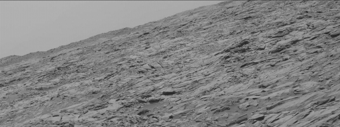 Nasa's Mars rover Curiosity acquired this image using its Mast Camera (Mastcam) on Sol 2700