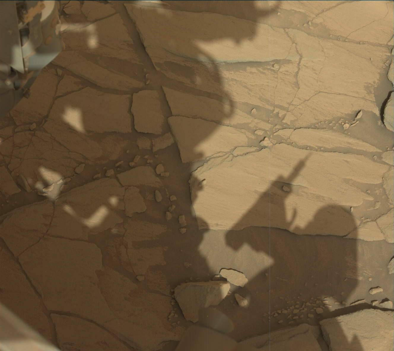 Nasa's Mars rover Curiosity acquired this image using its Mast Camera (Mastcam) on Sol 2702