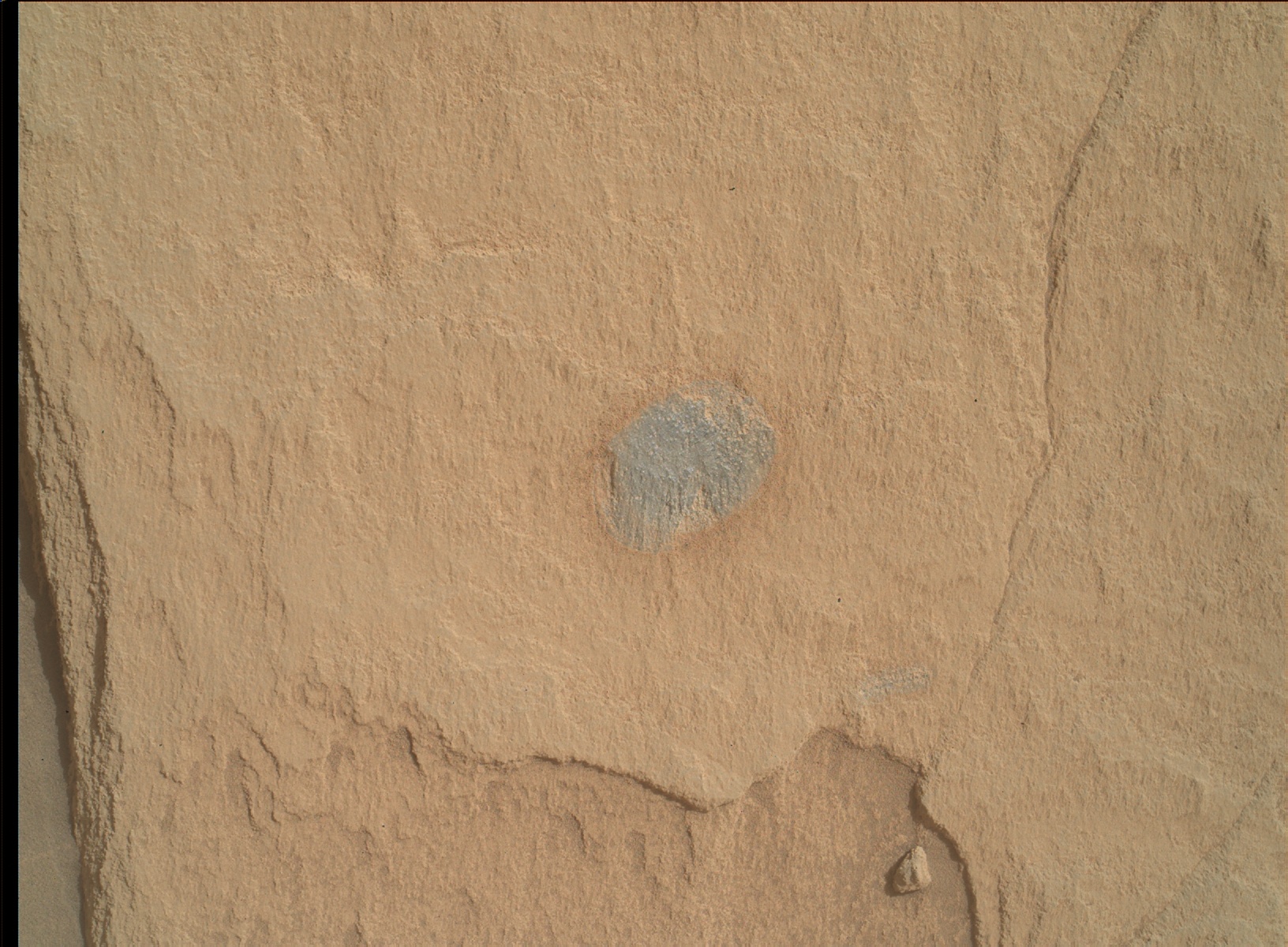 Nasa's Mars rover Curiosity acquired this image using its Mars Hand Lens Imager (MAHLI) on Sol 2704