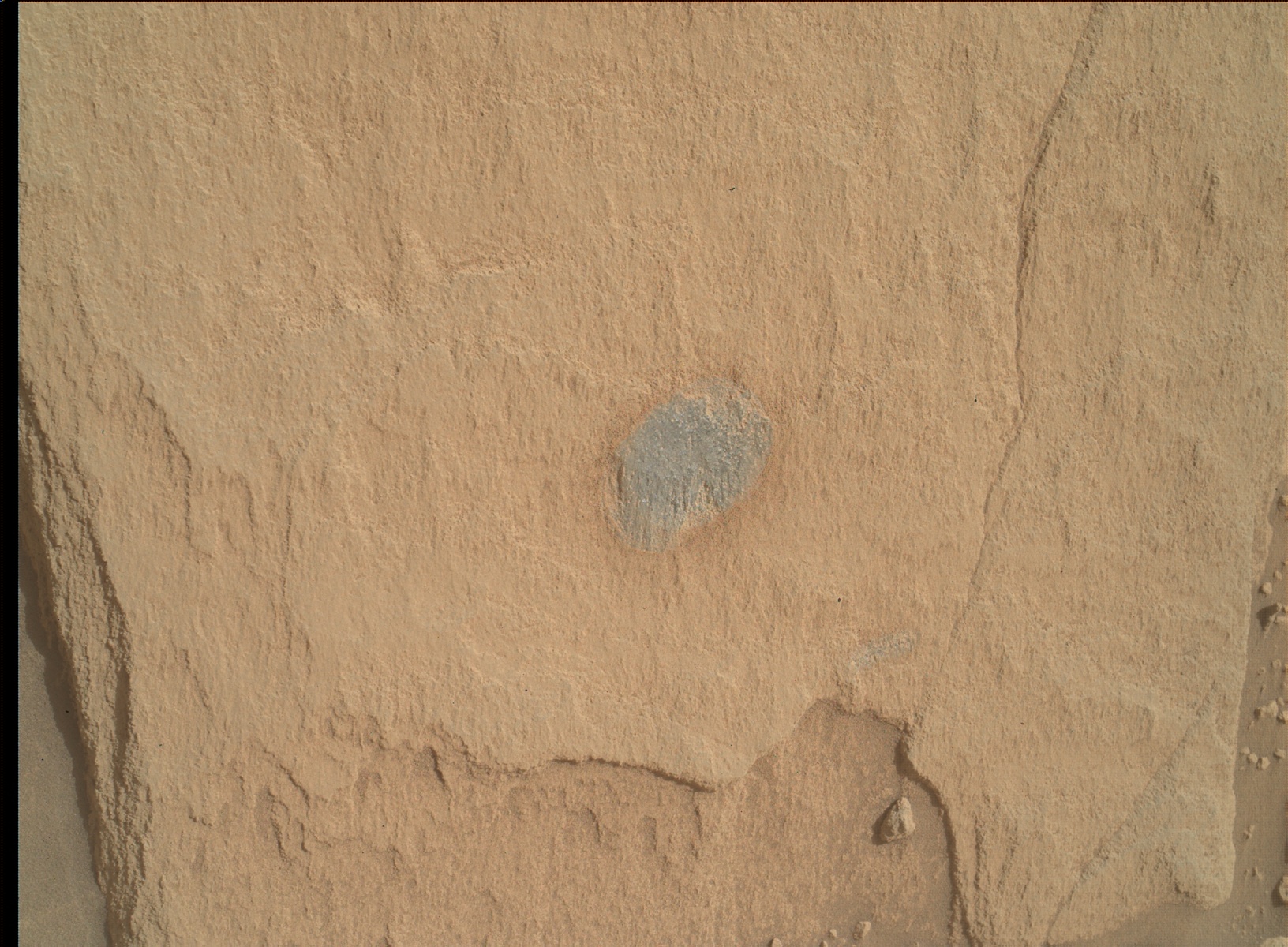 Nasa's Mars rover Curiosity acquired this image using its Mars Hand Lens Imager (MAHLI) on Sol 2704