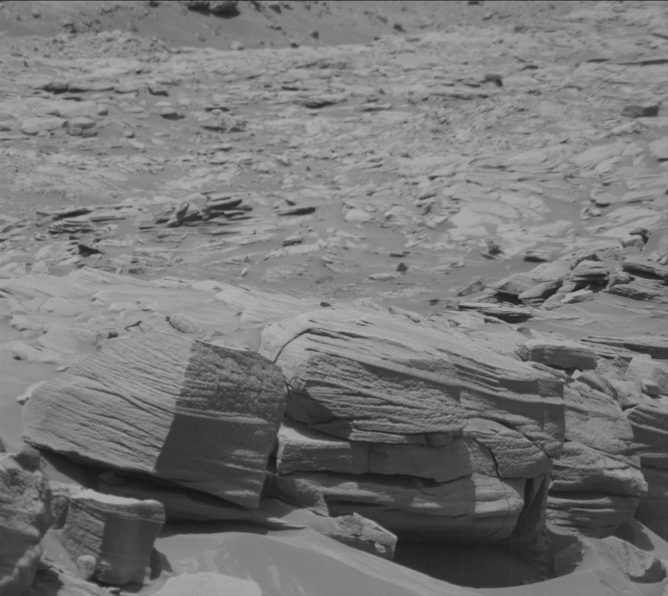 Nasa's Mars rover Curiosity acquired this image using its Mast Camera (Mastcam) on Sol 2705