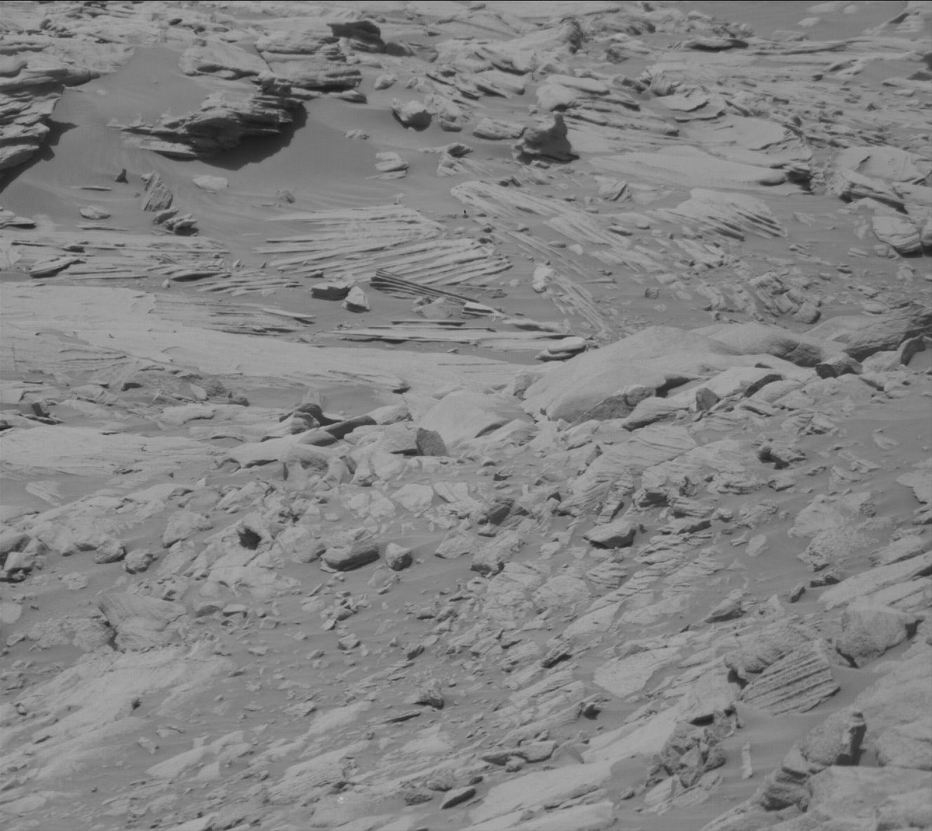 Nasa's Mars rover Curiosity acquired this image using its Mast Camera (Mastcam) on Sol 2705