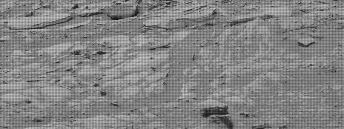 Nasa's Mars rover Curiosity acquired this image using its Mast Camera (Mastcam) on Sol 2706