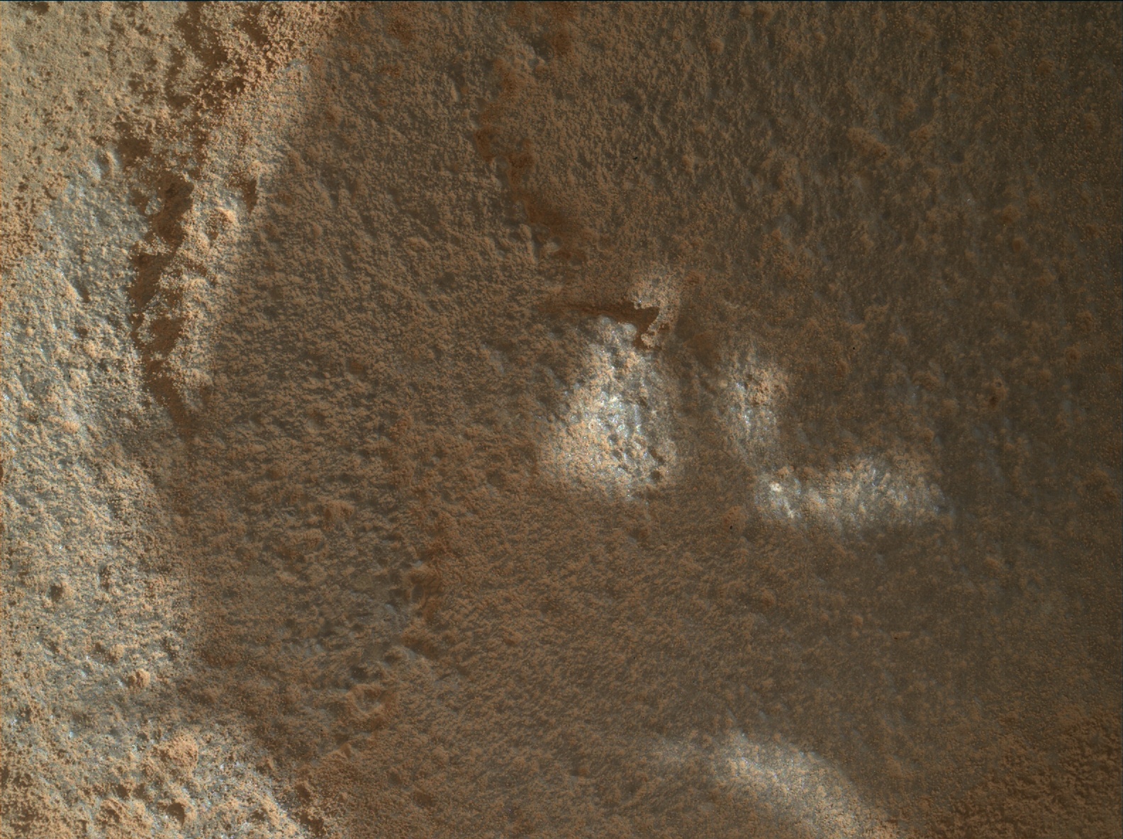 Nasa's Mars rover Curiosity acquired this image using its Mars Hand Lens Imager (MAHLI) on Sol 2707