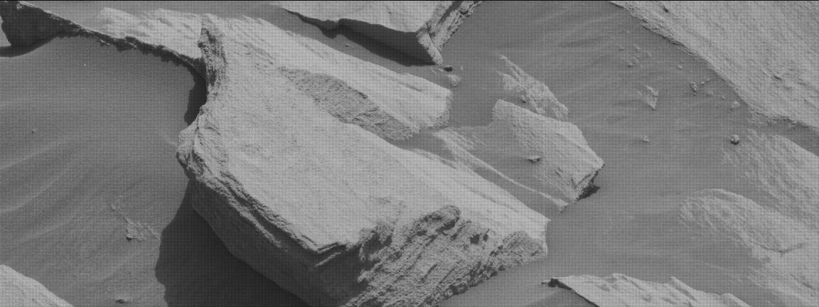 Nasa's Mars rover Curiosity acquired this image using its Mast Camera (Mastcam) on Sol 2710