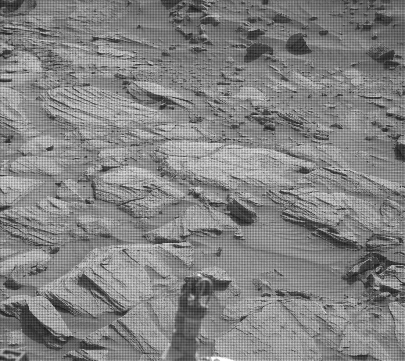 Nasa's Mars rover Curiosity acquired this image using its Mast Camera (Mastcam) on Sol 2711