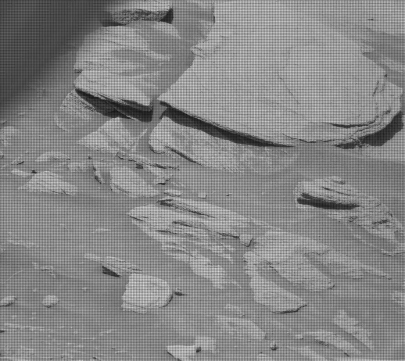 Nasa's Mars rover Curiosity acquired this image using its Mast Camera (Mastcam) on Sol 2712