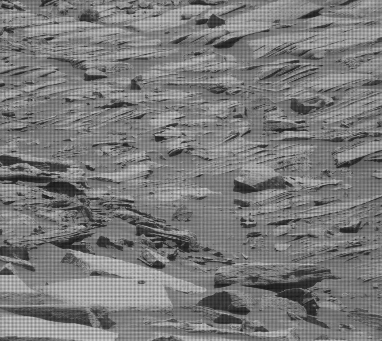Nasa's Mars rover Curiosity acquired this image using its Mast Camera (Mastcam) on Sol 2717