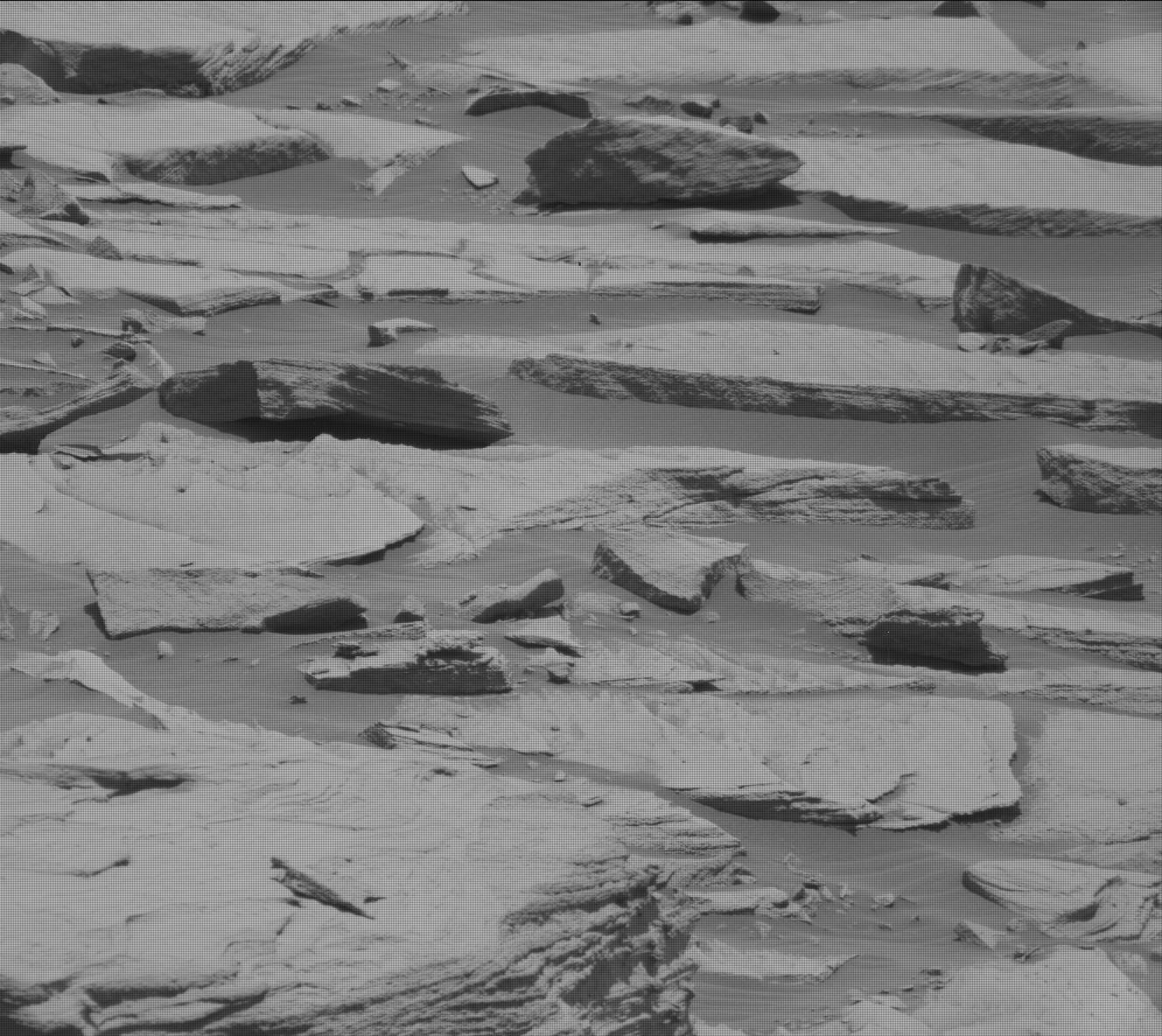 Nasa's Mars rover Curiosity acquired this image using its Mast Camera (Mastcam) on Sol 2717