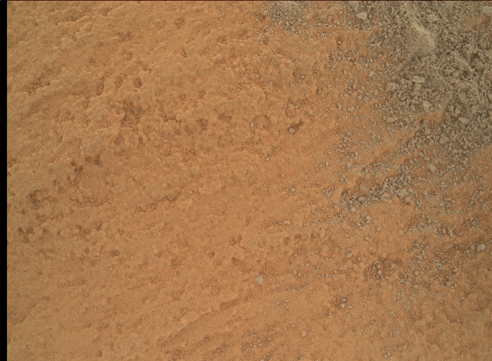 Nasa's Mars rover Curiosity acquired this image using its Mars Hand Lens Imager (MAHLI) on Sol 2725