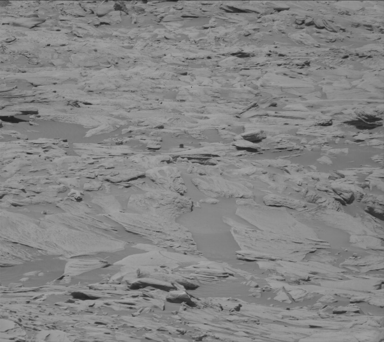 Nasa's Mars rover Curiosity acquired this image using its Mast Camera (Mastcam) on Sol 2728