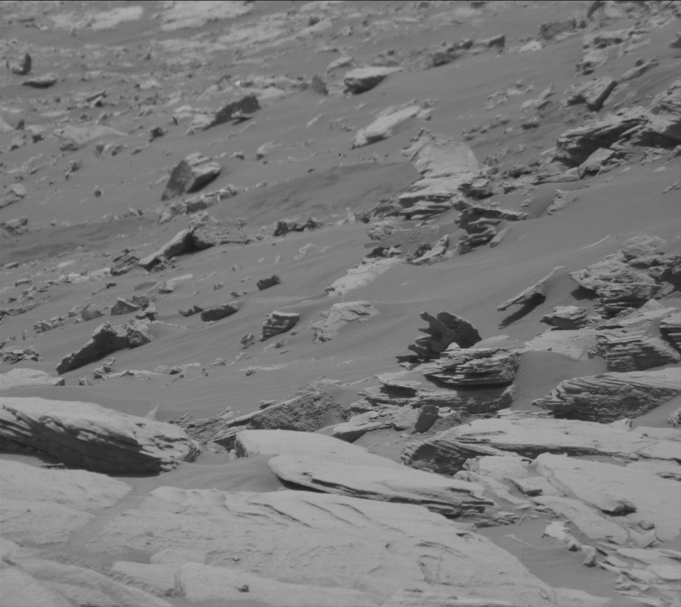 Nasa's Mars rover Curiosity acquired this image using its Mast Camera (Mastcam) on Sol 2731