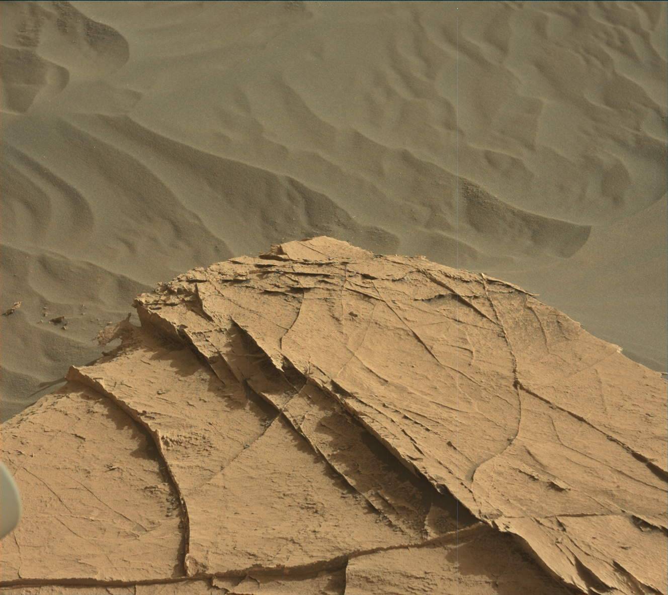 Nasa's Mars rover Curiosity acquired this image using its Mast Camera (Mastcam) on Sol 2734